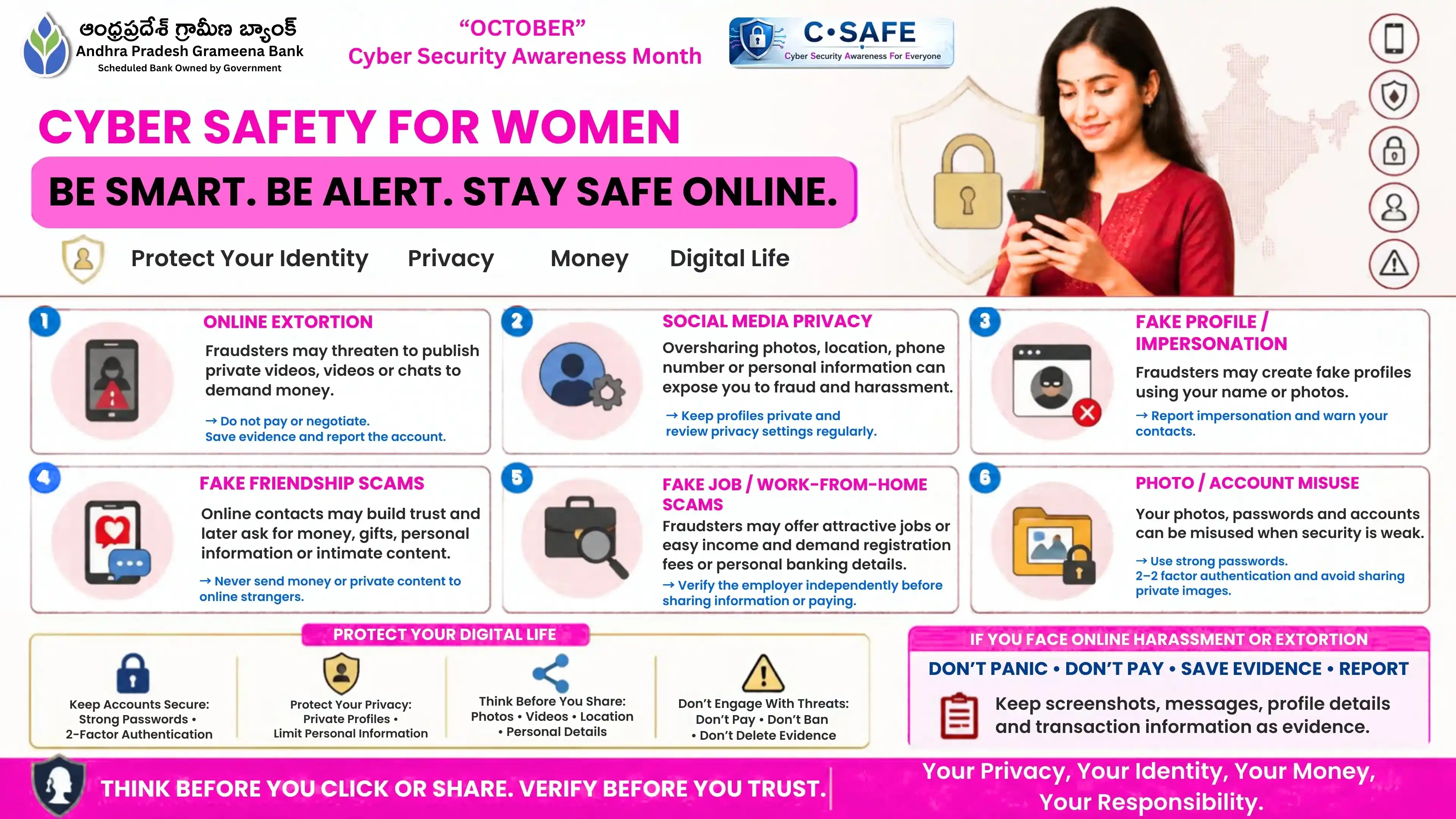 Women Cyber Safety English
